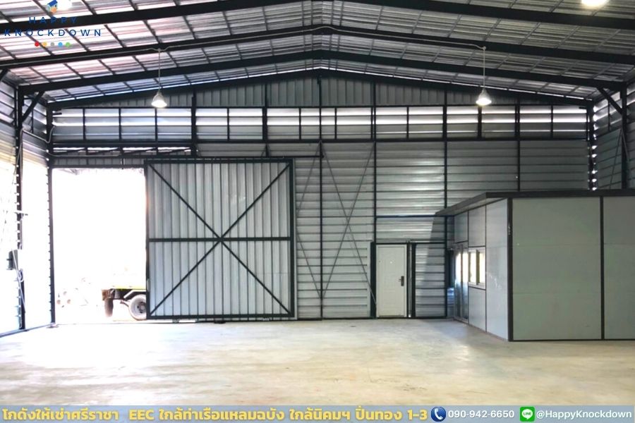HR12 - Warehouse-For-Rent_Nongkham_Sriracha_Chonburi (12) โกดังให้เช่าศรีราชา (HR12) EEC ใกล้ท่าเรือแหลมฉบัง ใกล้นิคมฯ ปิ่นทอง 1-3