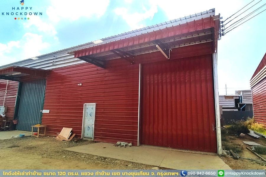 HR18S 120 Warehouse-For-Rent_Tha-Kham_Anamai-Ngamcharoen_Bang-Khun-Thian_Bangkok (2) 📣 โกดังให้เช่าท่าข้าม ขนาด 120 ตร.ม. ติดวงแหวนรอบนอกบางขุนเทียน