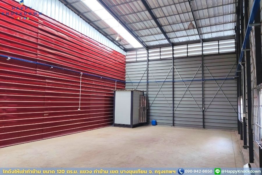 HR18S 120 Warehouse-For-Rent_Tha-Kham_Anamai-Ngamcharoen_Bang-Khun-Thian_Bangkok (9) 📣 โกดังให้เช่าท่าข้าม ขนาด 120 ตร.ม. ติดวงแหวนรอบนอกบางขุนเทียน