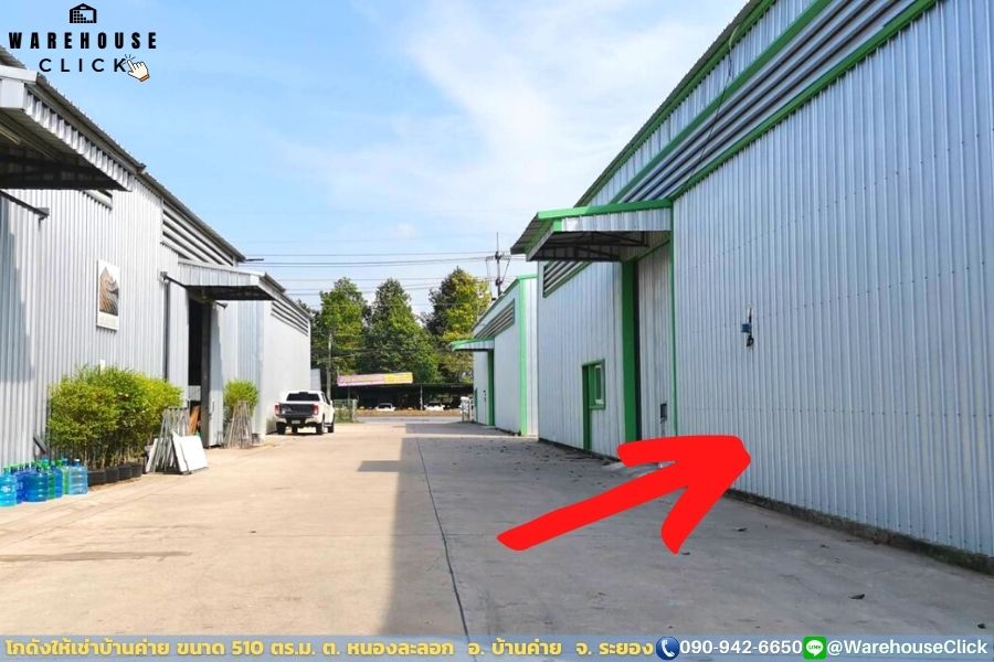 HR03E 510 Warehouse-For-Rent_Nong-Lalok_Ban-Khai_Rayong (4) โกดังให้เช่าบ้านค่าย-ระยอง 510 ตร.ม. ติดถนน 3574